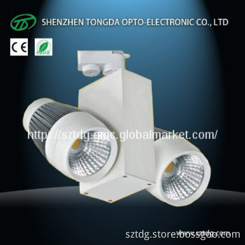 Commercila COB Track Spot Light 20W 2 Head 3 phase (CE&Rohs)